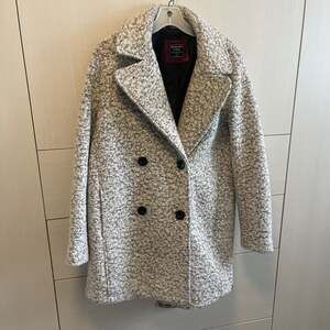 Abercrombie & Fitch Gray Boucle Peacoat Wm Sz S